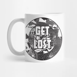 Get Lost (in the outdoors) Mug